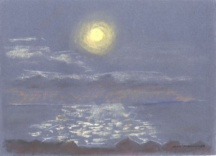 Jean Dryden Alexander (1911-1994) - Pair of Watercolours, Seascapes 