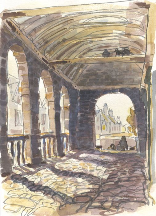 Robert T. Blayney (1929-2016) - Mid 20th Century Watercolour, Archway