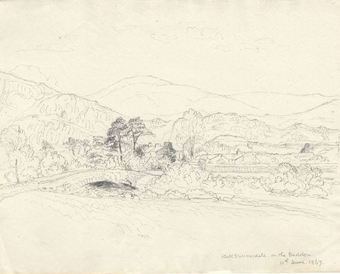 Quantity of 1967 Graphite Drawings - Lake District Landscapes