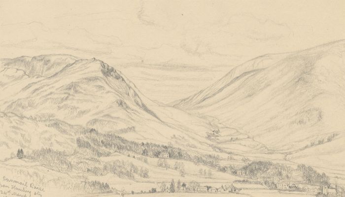 Quantity of 1870 Graphite Drawings - Lake District Landscapes