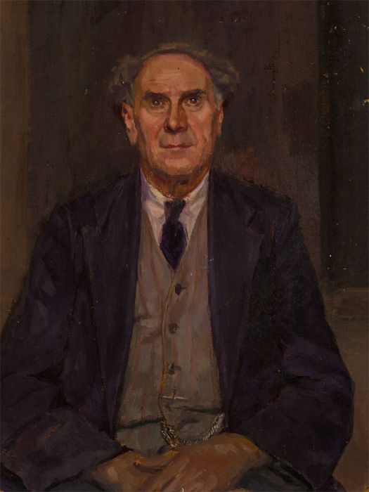 Jean Dryden Alexander (1911-1994) - 1933 Oil, The Barrister