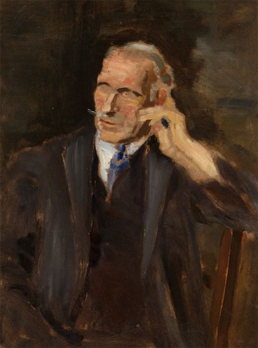 Jean Dryden Alexander (1911-1994) - 1933 Oil, The Advocate