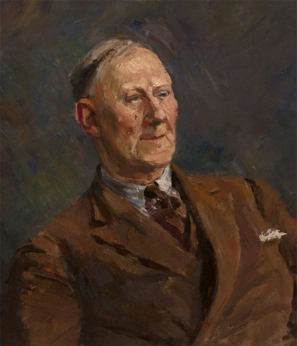 Jean Dryden Alexander (1911-1994) - 1932 Oil, The Fine Gentleman