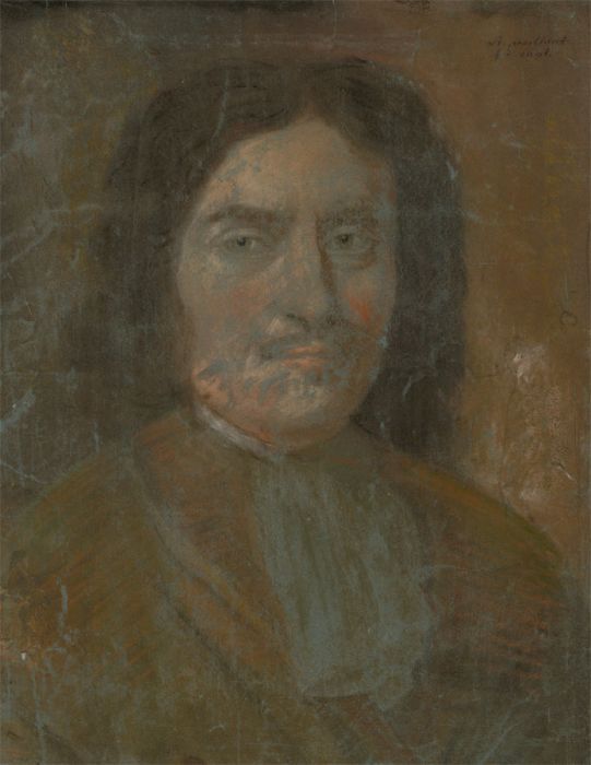 B. Mallant - 19th Century Pastel, Portrait of a Gentleman
