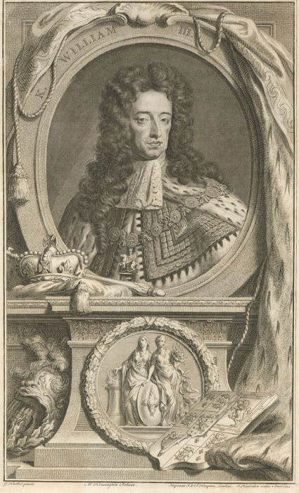 Jacobus Houbraken - 1744 Engraving, Portrait of King William III