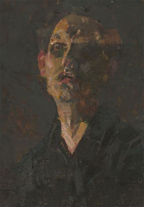 Yuri Alexandrovich Savinov (1929-1997) - Russian School Oil, Portrait of a Man