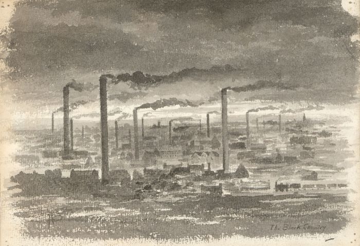 Alexander Blackwood - Late 19th Century Watercolour, The Black Country