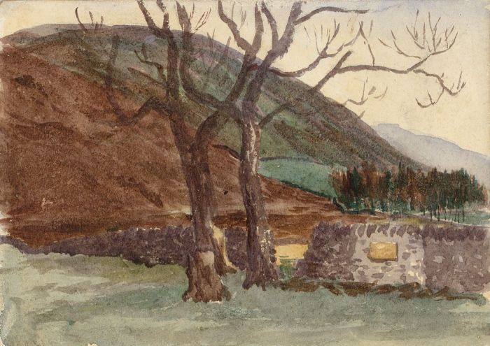 Alexander Blackwood - Late 19th Century Watercolour, Highland Landscape