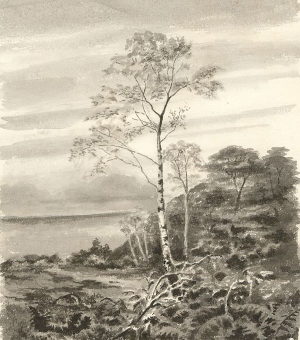 Alexander Blackwood - Late 19th Century Watercolour, Coastal Landscape