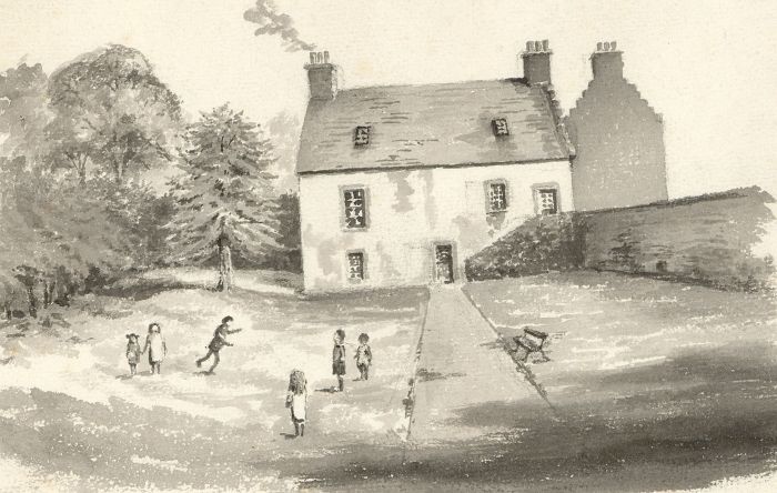 Alexander Blackwood - Late 19th Century Watercolour, Children Playing in Garden