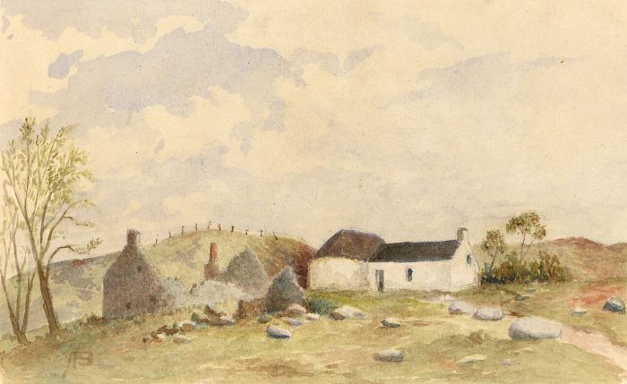 Alexander Blackwood - Late 19th Century Watercolour, Scottish Landscape