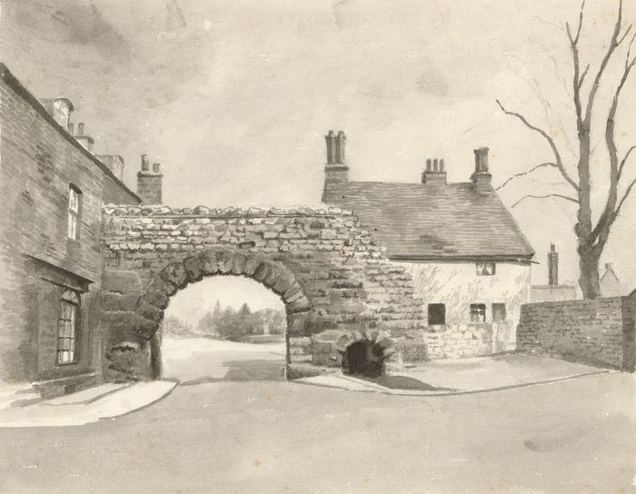 Alexander Blackwood - Late 19th Century Watercolour, Street Scene