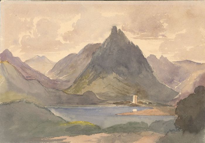 Late 19th Century Watercolour - Highland Landscape