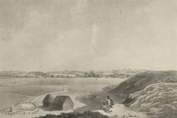 F. Jukes after R. M. Batty - 1793 Aquatint, The New-River-Head