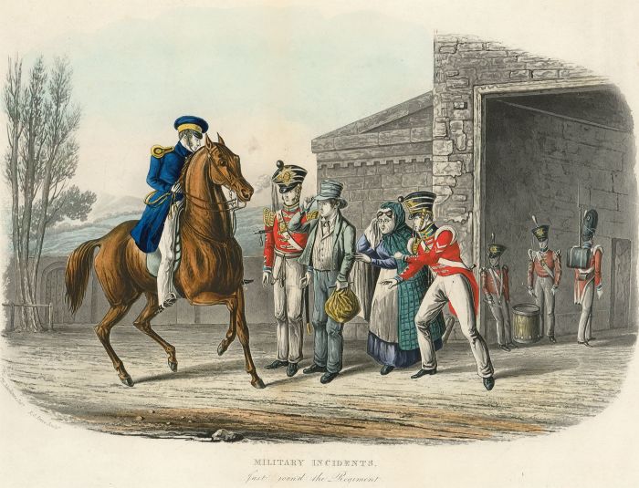 R.G. Reeve after C.B. Newhouse - Early 20th Century Aquatint, Military Incidents