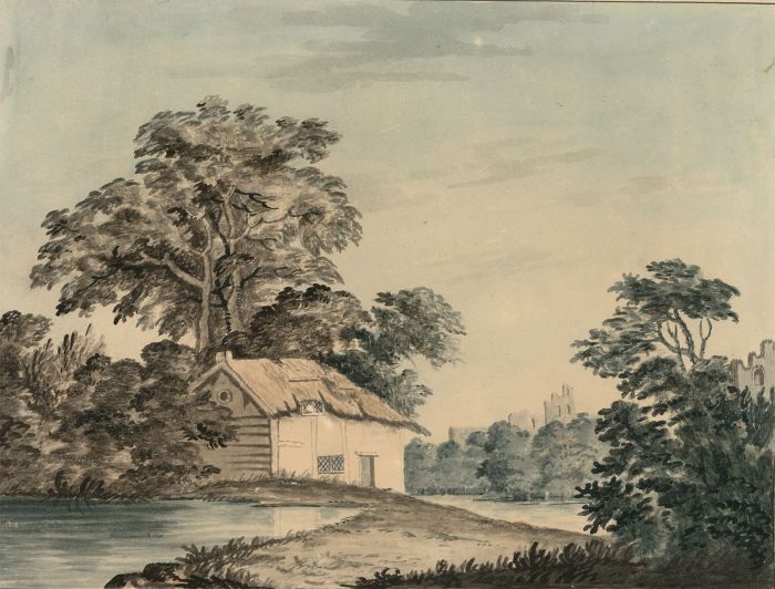 T. Adlard - Signed Late 19th Century Watercolour, Cottage Scene