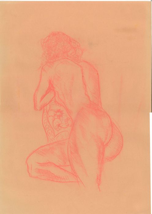 R. H. Whistler - Contemporary Pastel, Female Nude