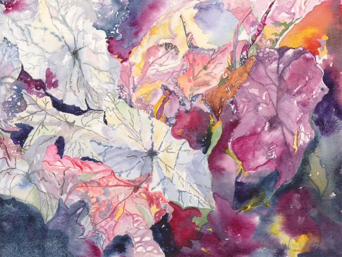 S. Andrews - Signed Contemporary Watercolour, Floral Still Life