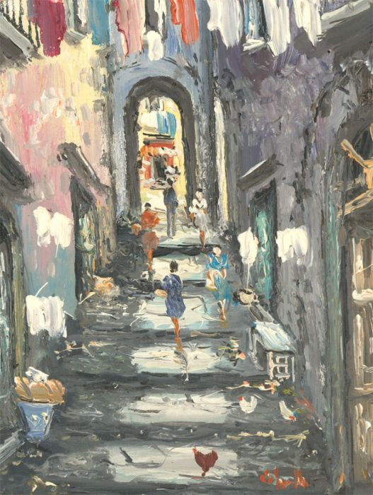 20th Century Oil - Continental Street Scene