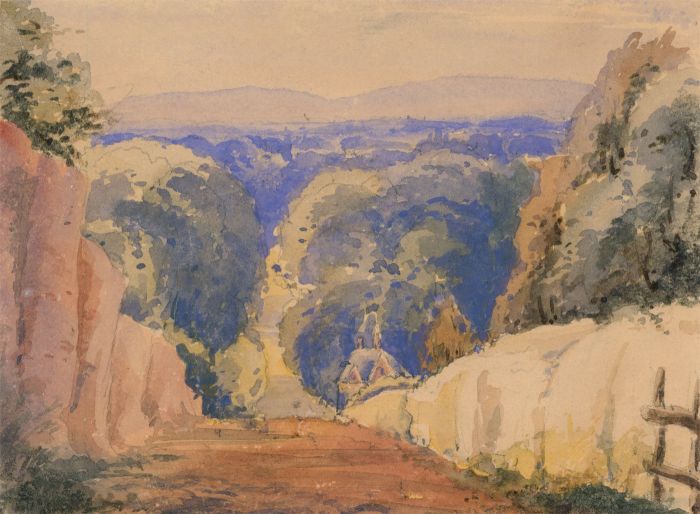 Set of Two 19th Century Watercolour - Landscapes