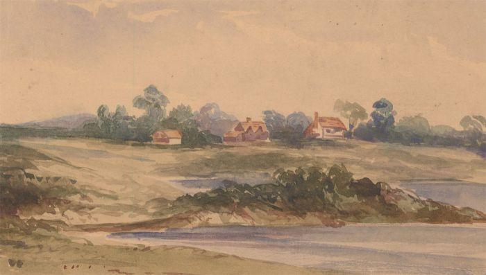 Set of Three 19th Century Watercolour - Landscapes