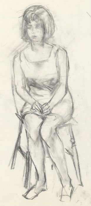 Ronald Birch - Set of Three circa 1970s Graphite Drawing, Figurative Studies