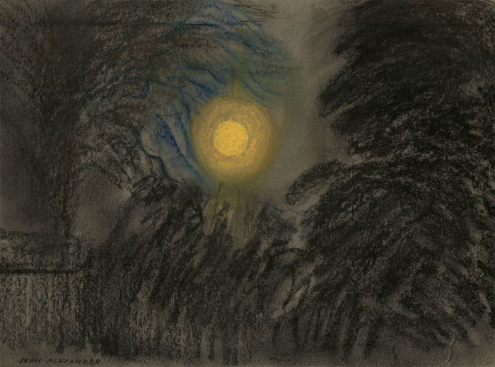 Jean Dryden Alexander (1911-1994) - Mid 20th Century Pastel Landscapes