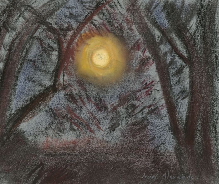 Jean Dryden Alexander (1911-1994)- Set of Two Landscapes, Pastel and Watercolour