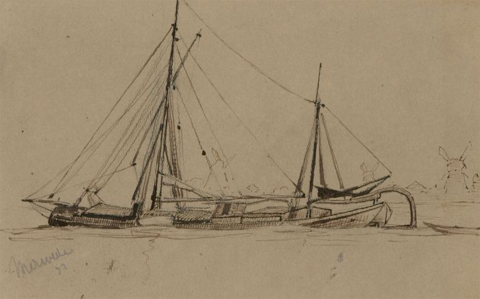 George Willoughby Maynard NA (1843-1923) - Set of Five, Nautical Subjects