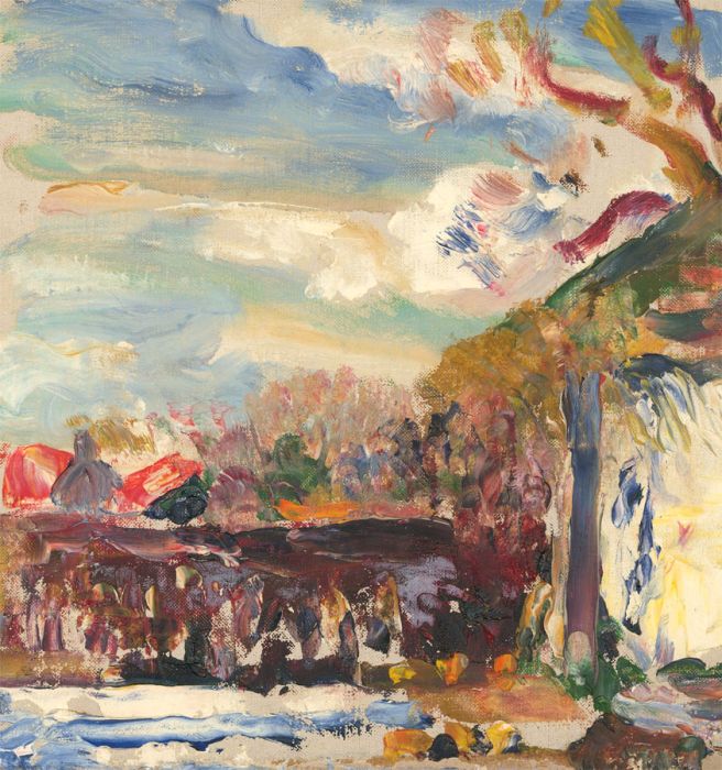 Jean Dryden Alexander (1911-1994) - Mid 20th Century Oil, Priest's College