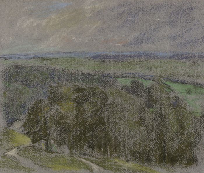 Maurice Feild (1905-1988) - Set of Two Mid 20th Century Pastels, Landscapes