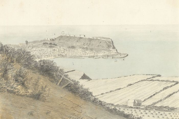 W. Jeffs - Fine 1824 Watercolour, View of Scarborough