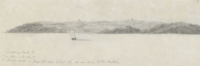 W. Jeffs - Fine 1836 Graphite Drawing, Isle of Wight