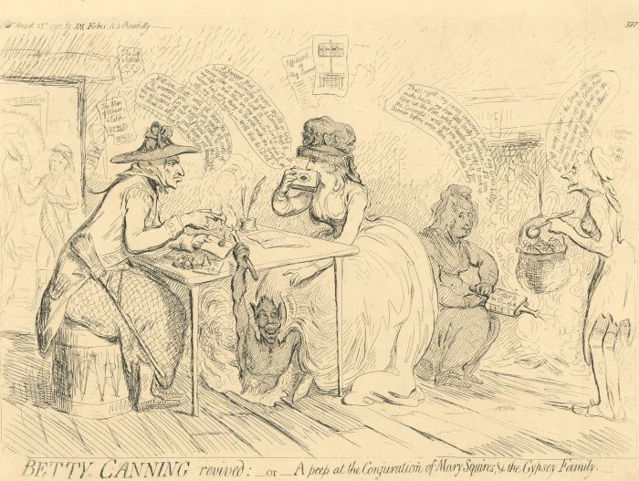 Double Sided 20th Century Lithograph - London Caricatures
