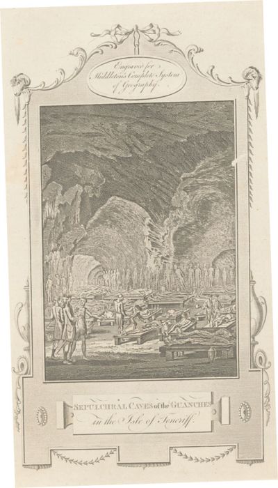Grigion after Wale - 18th Century Engraving, Sepulchral Caves of the Guanches