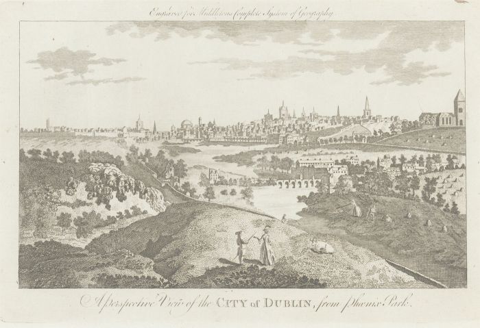 Grigion after Wale - 18th Century Engraving, City of Dublin