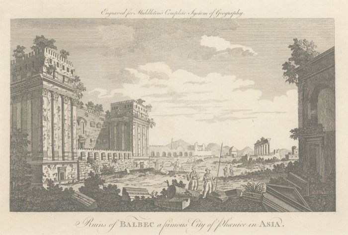 Grigion after Wale - 18th Century Engraving, Ruins of Balbec, Asia