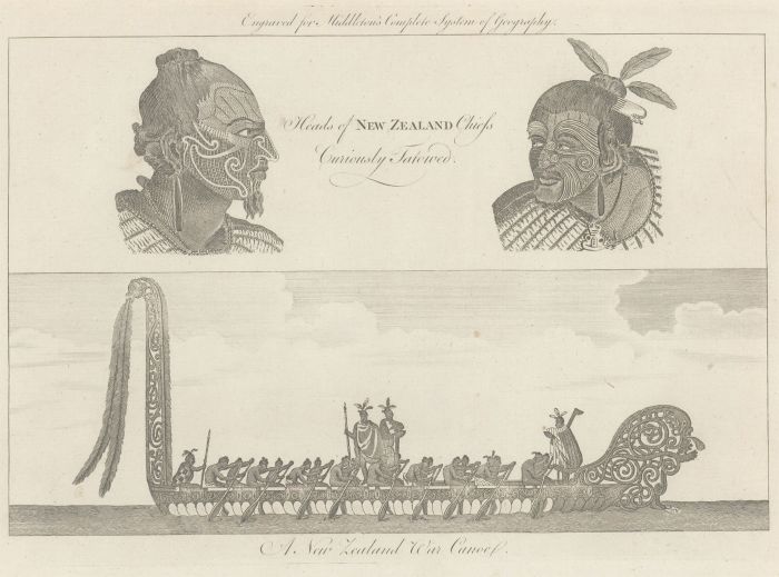 Grigion after Wale - 18th Century Engraving, New Zealand Scenes