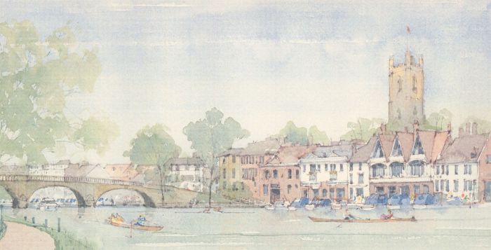 Terry Mckmagon - Limited Edition Contemporary Digital Print, Henley-on-Thames