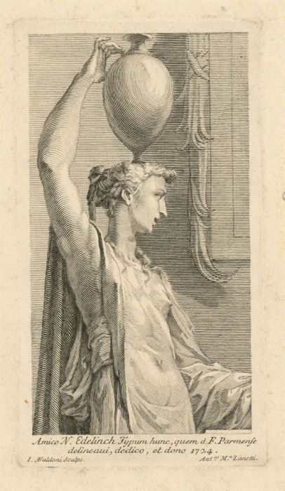 Faldoni after Zanetti - 1786 Engraving, Cabephoros