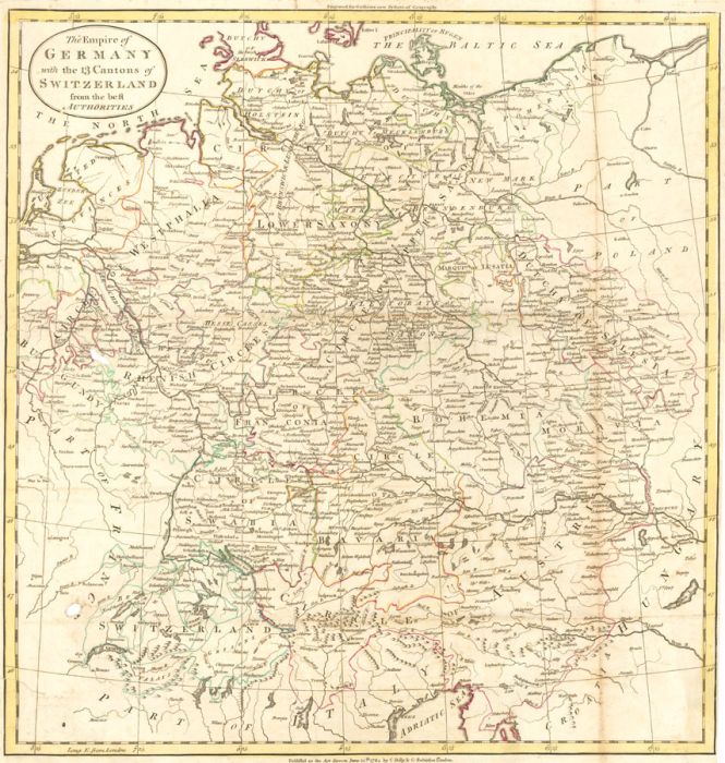C. Dilly and G. Robinson - 18th Century Engraving, Gurthries System of Geography