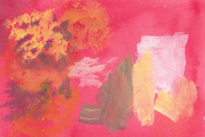 James Frank Adams (1923-2008) - Contemporary Mixed Media, Abstracted Composition