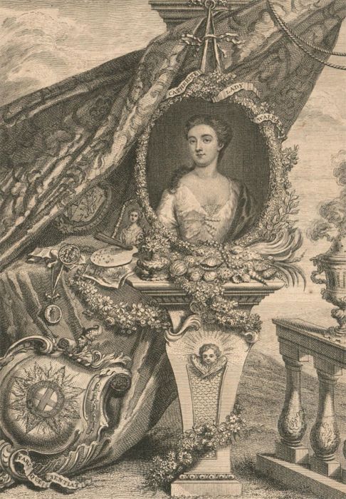 Vertue after F. Linke - Late 19th Century Photogravure, Catherine Lady Walpole
