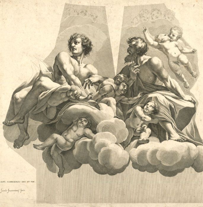 After Jacob Giovannini - 18th Century Engraving, Classical Scene