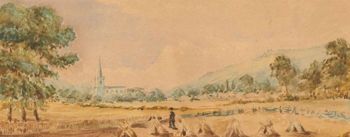 Two 19th Century Watercolours - Season Landscapes