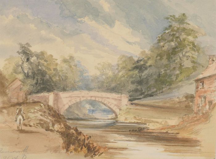Margaret (Daisy) George - Mid 19th Century Watercolour, Crosby Ravensworth