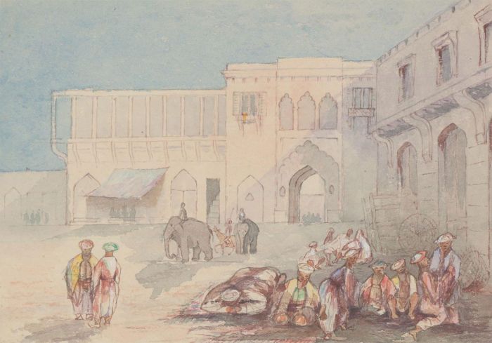Margaret (Daisy) George - Mid 19th Century Watercolour, Middle Eastern Landscape
