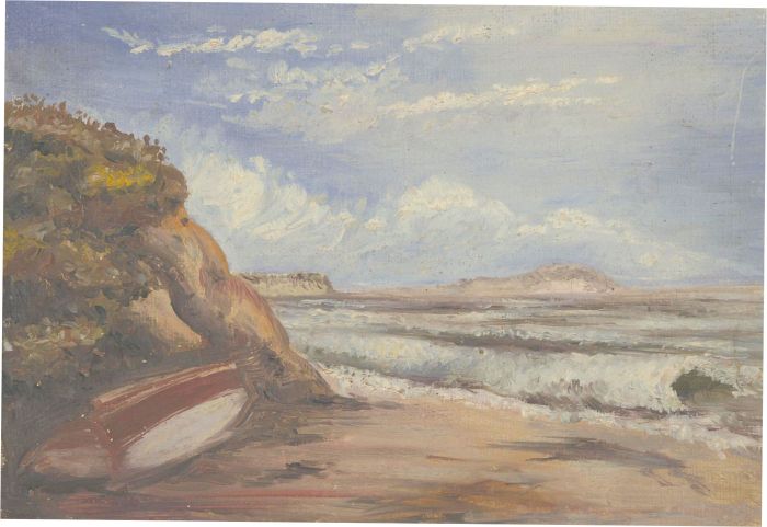 Margaret (Daisy) George - Mid 19th Century Watercolour, Coastal Landscape