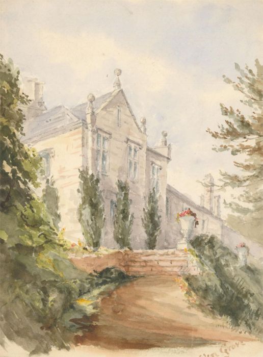 Margaret (Daisy) George - Mid 19th Century Watercolour, Eden Grove School