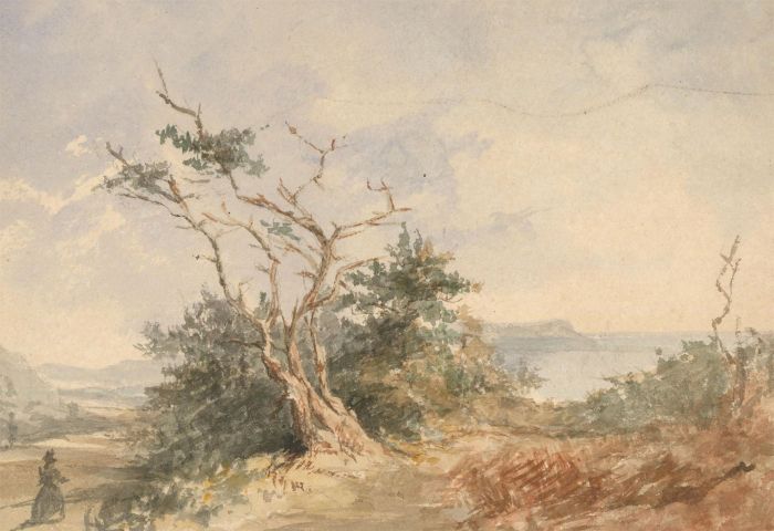 Margaret (Daisy) George - Mid 19th Century Watercolour, Bournemouth Landscape